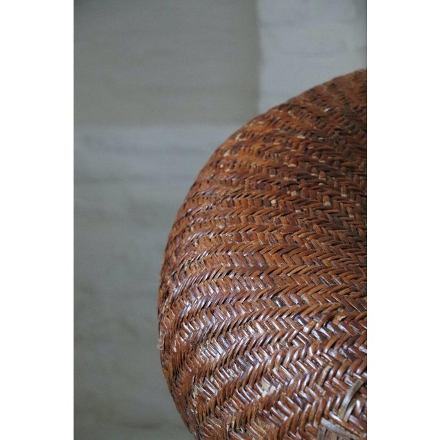 Vintage Woven Wicker Sofa, 1970s For Sale - Image 4 of 13