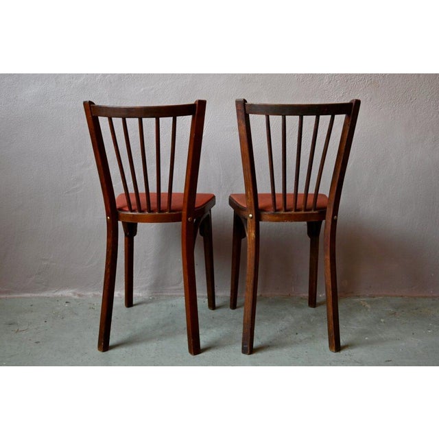 Mid-Century Modern Set of Bistro Chairs from Baumann For Sale - Image 3 of 14