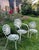 French François Carré Sunburst Garden Rocker Chair For Sale - Image 10 of 12