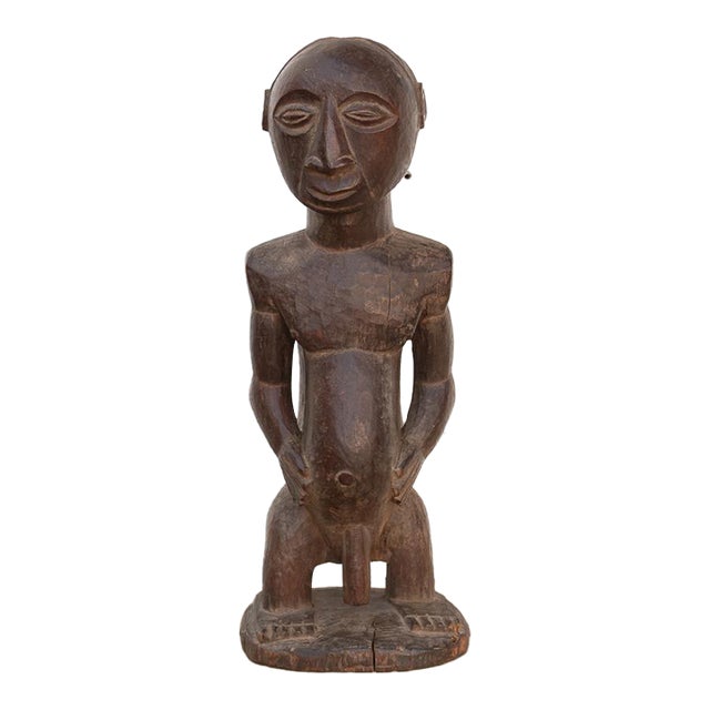 Authentic Carved African Ancestor Figure For Sale