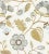 The House of Scalamandré Willowood Embroidery Fabric, Summer Sage For Sale
