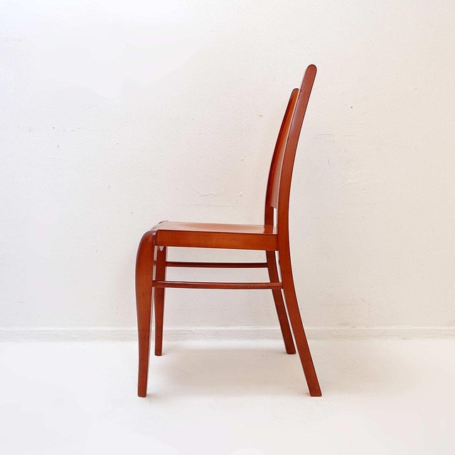 Vintage Wooden Chair by Philippe Starck for Dryade, Italy, 1990s For Sale - Image 10 of 15