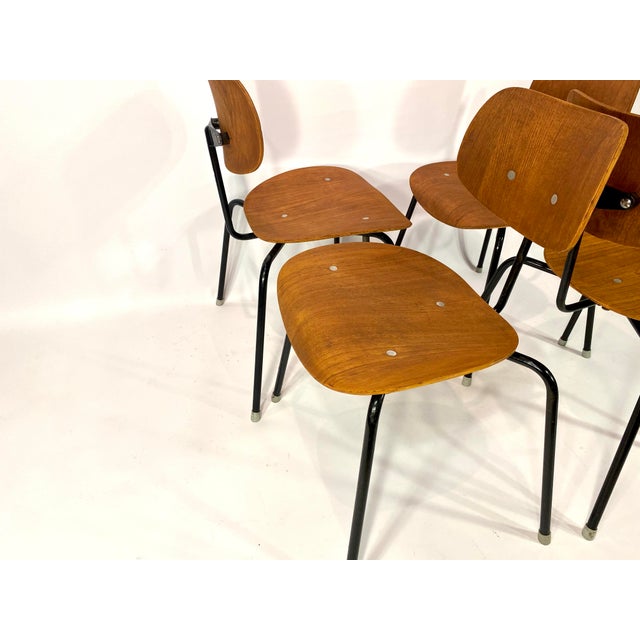 SE68 Chairs by Egon Eiermann for Wilde&Spieth, Set of 4 For Sale - Image 13 of 18