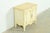 Drexel Heritage Drexel Heritage French Provincial Louis XV Cream Lacquered Paint-Decorated Nightstand, 1970s For Sale - Image 4 of 12