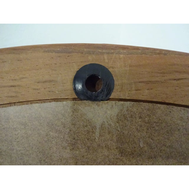 Large Danish Teak Mirror by Bernhard Pedersen for Viby, 1960s For Sale - Image 9 of 18