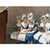 Brown Emile Desmaisons (1812–1880) "School Girls" Original Antique French Color Lithograph c.1869 For Sale - Image 8 of 12