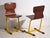 Vintage Yellow Dining Room Chairs, 1950, Set of 4 For Sale - Image 6 of 12