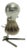 Antique Sheffield Shaving Brush on Stand For Sale