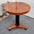 Biedermeier Ethan Allen Black Cherry Round Pedestal Accent Table Biedermeier Empire Style For Sale - Image 3 of 16