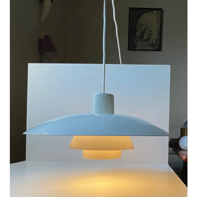 - Manufactured in Denmark circa 1980 by Louis Poulsen -Designed by Poul Henningsen - PH -Measurements: Diameter: 40 cm,...