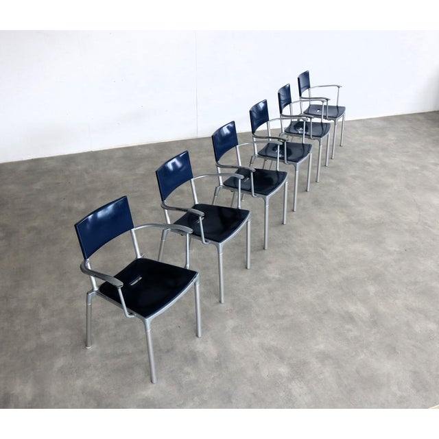 Vintage Blitz Dining Chairs from Segis, Italy, 1990s, Set of 6 For Sale - Image 14 of 15