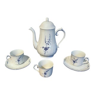 Vintage Villeroy & Boch Vieux Luxembourg Coffee Pot Serving Set For Sale