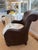 2000 - 2009 Custom Lounge Chairs by Mark Hampton by Hickory Chair, Upholstered in Colefax and Fowler, Set of 2 For Sale - Image 5 of 18