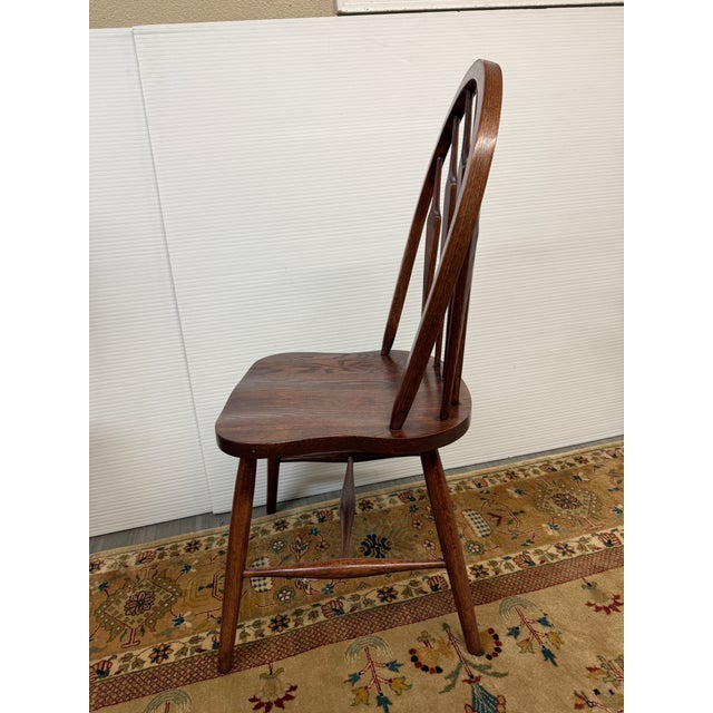 H W Hull & Sons Windsor Chairs, Set of Four For Sale - Image 4 of 12