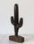 Figurative Vintage Hand Carved Ironwood Cactus Sculpture For Sale - Image 3 of 10
