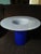 C. 1960 Blue Glass Lattimo Sun Pendant Lamp Shade by Alessandro Pianon for Vistosi For Sale - Image 15 of 18