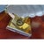 Art Deco Vintage 2 Light Small Coastal Glass Clam Shell Bathroom Vanity Light Fixture Wall Sconce For Sale - Image 3 of 7