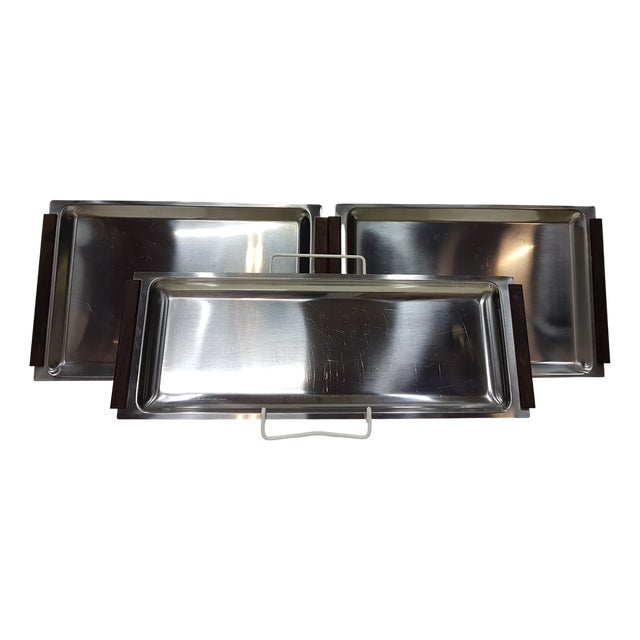 Trays, Denmark, 1960s, Set of 3 For Sale