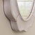Oval Ceramic Scalloped Mirror For Sale - Image 4 of 8