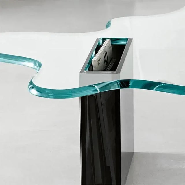 Glass Liqure Coffee Table from Pacific Compagnie Collection For Sale - Image 7 of 8