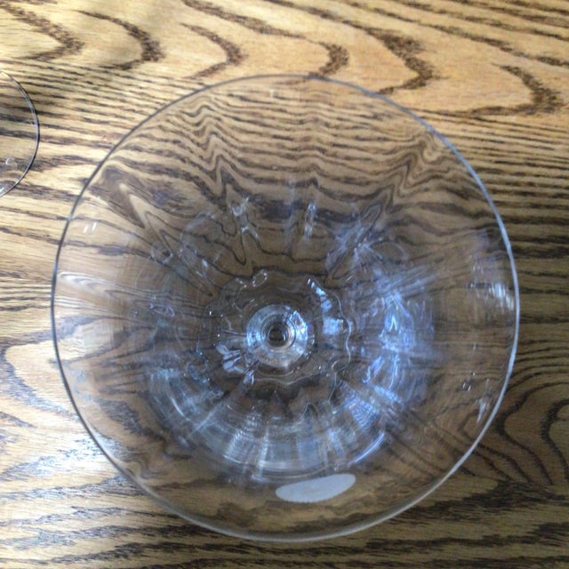 Water Goblets Bohemia Optic Angela Crystal-Crystalex - Set of 6 For Sale - Image 9 of 13
