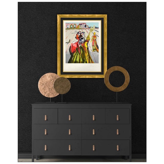 Message us to inquire about custom framing options! (Included for free with every purchase) The artwork here, "The Poet...