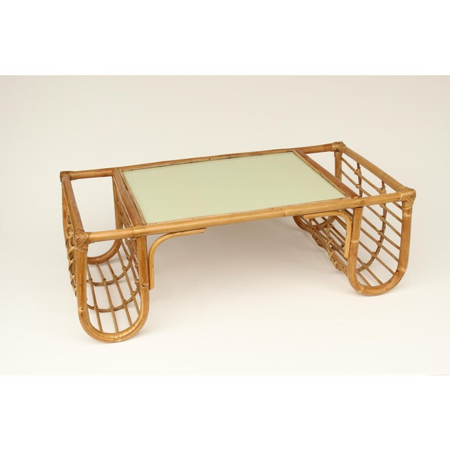 Rattan Bedside Table, 1950s For Sale - Image 13 of 13