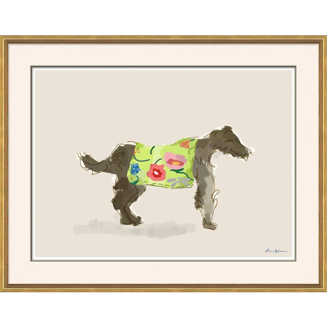 Alvie in Green By Dana Gibson, Framed Art Print For Sale