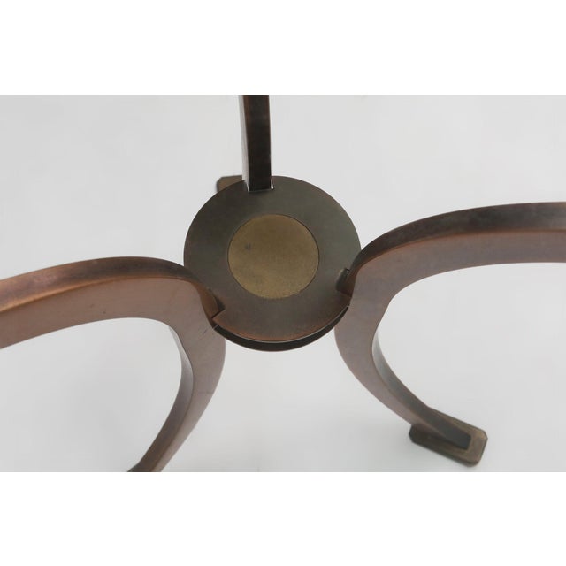 Hollywood Regency Side Table from Belgo Chrom, Belgium, 1980s For Sale - Image 10 of 12