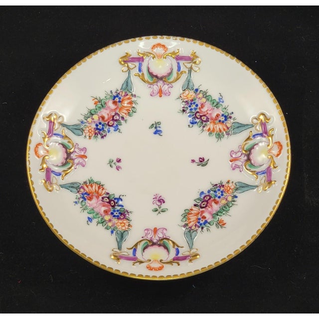 19th Century Capodimonte Demitasse Cup & Saucer For Sale - Image 11 of 11
