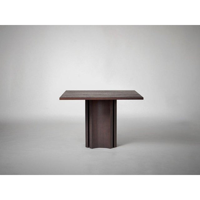 Not Yet Made - Made To Order Aperta C1 120 American Walnut Square Dining Table by Mokko Amsterdam For Sale - Image 5 of 8