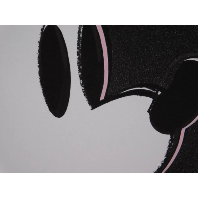 Andy Warhol "Mickey Mouse" offset lithograph in colors on Arches paper, Georges Israel Editeur, sheet size 38,5 x 57 cm,...