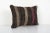 Turkish Striped Pillow Cover These beautiful 14" x 20" pillow covers were made from an authentic, vintage Turkish rug...