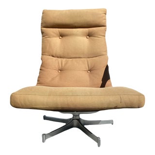 1960s Vintage Preben Fabricius and Jørgen Kastholm Office Chair For Sale