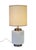 Vintage Brass and Opal Glass Table Lamp from Stilnovo, Italy, 1960s For Sale - Image 4 of 7