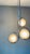 Art Deco Silver Ceiling Lamp with Three Sphere Shades For Sale - Image 15 of 18