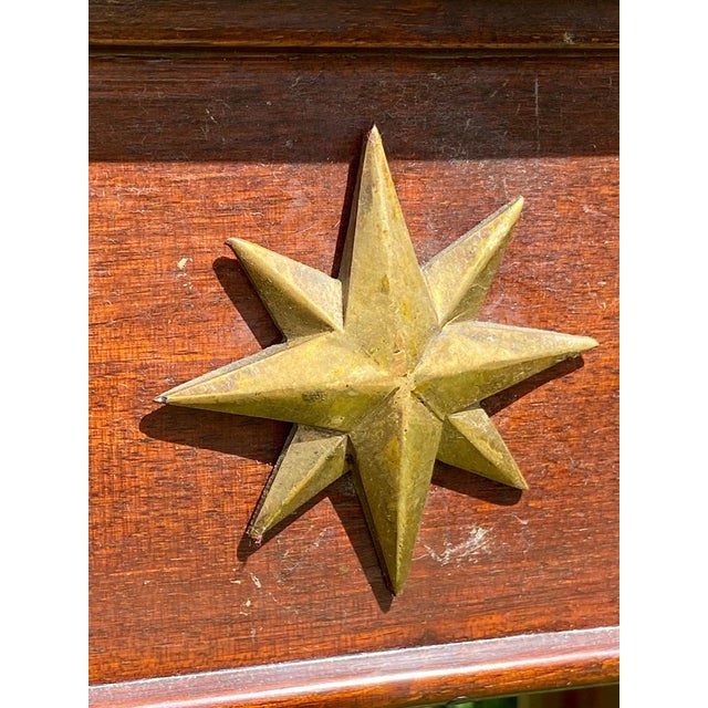 19th Century Empire Style Mahogany & Bronze Console Table For Sale - Image 13 of 18