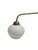 Art Deco Wall Lamp in Metal, Poland, 1950s For Sale - Image 6 of 8