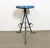 Industrial Grey Workshop Stool, 1960s For Sale - Image 12 of 18