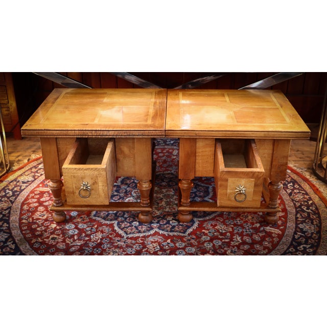 Flagstone Bedside Tables in Wood from Barker & Stonehouse, 2010s, Set of 2 For Sale - Image 14 of 18