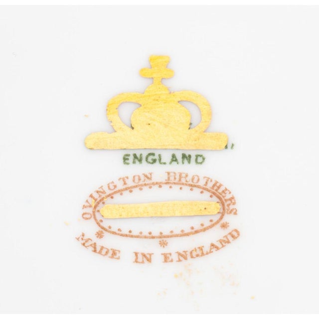 Ovington Bros. Gilt Encrusted Porcelain Plates, 12 For Sale In New York - Image 6 of 6