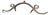 Pre-War Brass Horse Collar For Sale