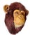 Anne Andersson, Monkey Head Natural Sisal Fiber Clay Sculpture Chimpanzee Anne Andersson Art, 2009 For Sale - Image 9 of 10