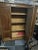 Restoration Brown Walnut Bookcase, in Very Good conditions. Designed before 1890