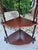 Early 20th Century, Victorian, Five-Tier, Mahogany, What-Not Display Shelf, Turned Spindle Supports, Stick and Ball Detailing, Corner Etagere For Sale - Image 10 of 10