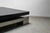 Black High Gloss and Brushed Metal Coffee Table by Nadine Charteret, 1970s For Sale - Image 3 of 9