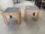Slate Top Oak Tables For Sale In Palm Springs - Image 6 of 12