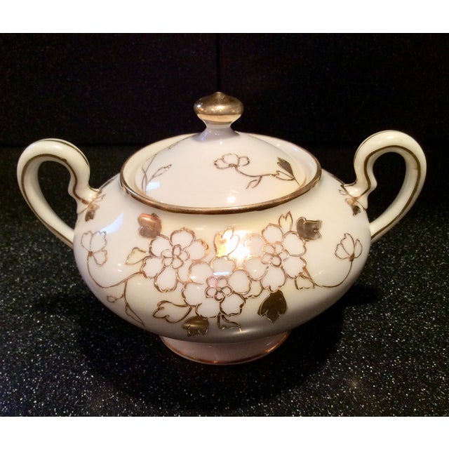 Antique Hand Painted Gold Moriage Japanese Tea Set Chairish