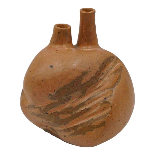 Joel Edwards Pottery Vessel Sculpture Vase For Sale