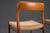 Danish Teak Mod. 77 Dining Chairs with Paper Cord by Niels O. Møller for J.L. Møllers, 1959, Set of 3 For Sale - Image 6 of 11